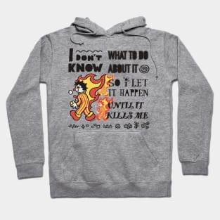 Clown on Fire Hoodie